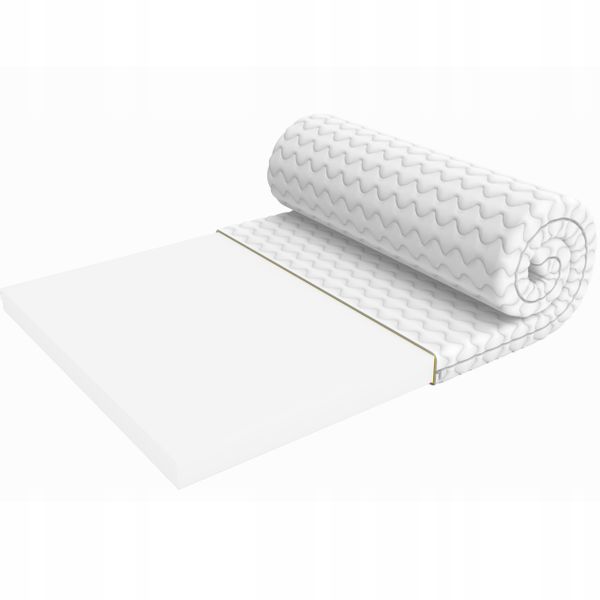 Materac nawierzchniowy 130x200, pianka PUR, topper zdjęcie 1