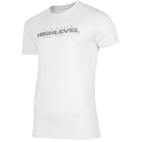 4F T-shirt z nadrukiem "HighLevel" biały męski 100% Bawełna 3XL