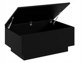 Ława Stolik Kawowy z pojemnikiem Czarny Mat 90 / 60 MUUX pr