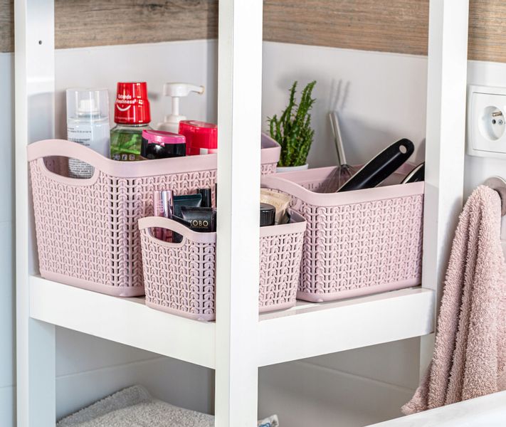 KOSZYK POJEMNIK PUDEŁKO PLASTIK KOSZ 3,3L KOLORY zdjęcie 7