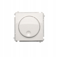 SIMON BASIC ŚCIEMNIACZ NACISKOWO-OBROTOWY 20–500 W BIAŁY