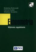 EKONOMETRIA WYBRANE ZAGADNIENIA BOLESŁAW..