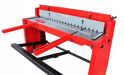 Nożyce do cięcia blachy blach 1320mm gilotyna ręczna Holzmann TBS1320 na Arena.pl