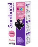 SAMBUCOL KIDS PŁYN DLA DZIECI NA ODPORNOŚĆ CZARNY BEZ 120ML