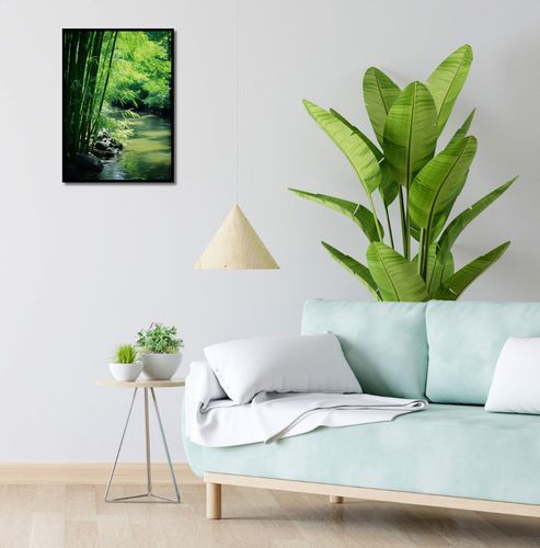 Plakat 40x55cm Spokój Bambusów na Arena.pl