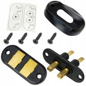 CZUJNIK DRZWIOWY DRZWI AQM25B BOCZNY BUS VAN SOLIDNY CZARNY ZŁOTY