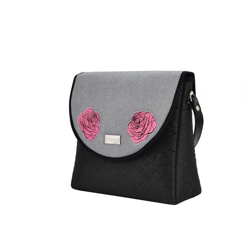 TOREBKA PURO 1670 LIGHT GRAY ROSES na Arena.pl