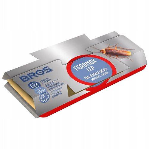 BROS LEP PUŁAPKA NA KARALUCHY, PRUSAKI, RYBIKI Feromox Standard x8 na Arena.pl