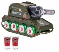 CZOŁG na PIWO WÓDKE PREZENT dla faceta urodziny kawalerskie + kieliszki