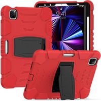 Etui do iPad Pro 3/2/1 11” z Podstawką i Miejscem na Rysik Czerwone