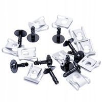 10X ZESTAW WKRĘTÓW SPINEK OSŁONY SILNIKA DO AUDI VW A4 A5 A6 A7 A8 Q3
