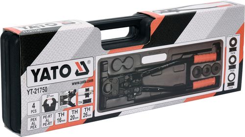 praska hydrauliczna ręczna do zaciskania złączek pex-al-pex - yt-21750 na Arena.pl