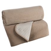 Narzuta welwetowa VELVET2 170x210 beżowa velvet elegancka stylowa