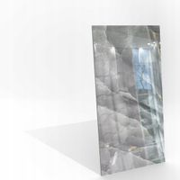 Gres 120x60 grafit onyks złote żyły połysk premium duża płyta ściana podłog