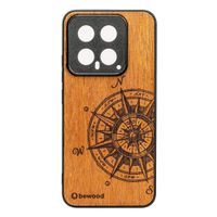 Drewniane Etui Bewood na Xiaomi 14 TRAVELER MERBAU
