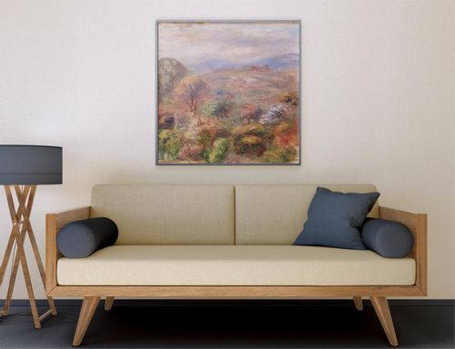 Landscape, Pierre-Auguste Renoir - plakat 30x30 cm na Arena.pl