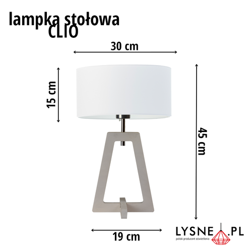 Lampka stojąca CLIO E27 na Arena.pl
