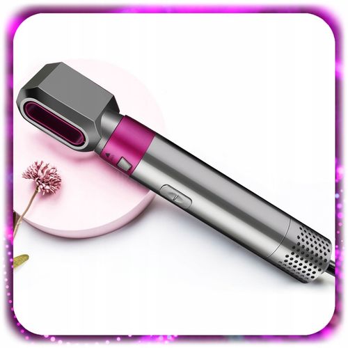 Lokówko-suszarka 5w1 Wielofunkcyjna JONIZACJA SZCZOTKA LOKI REGULACJA 1000W na Arena.pl