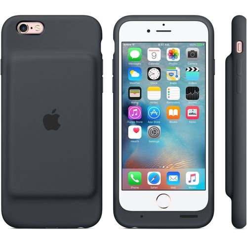 Apple Etui Smart Battery Case do iPhone'a 6s - grafitowe na Arena.pl