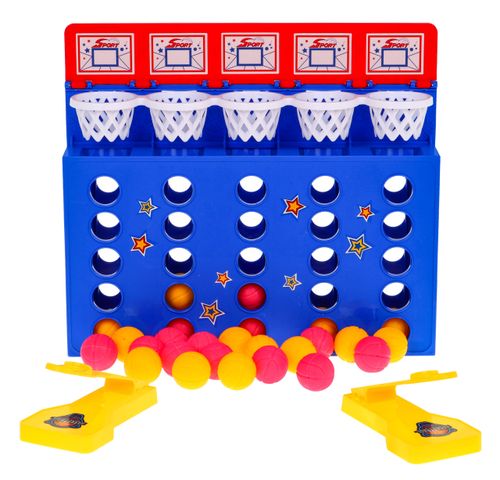 Logiczna Gra Zręcznościowa "Koszykówka - 4 W Rzędzie" na Arena.pl