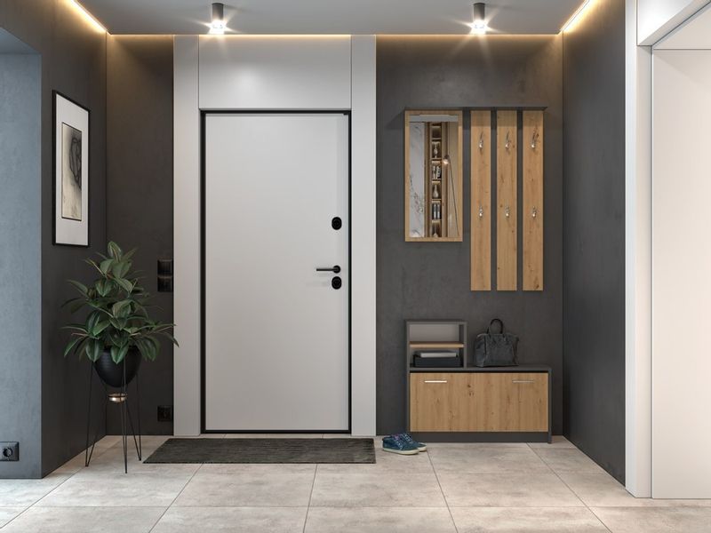 GARDEROBA - ANTRACYT/ DĄB ARTISAN zdjęcie 3