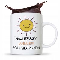Dla Jubilera Kubek Na Prezent Najlepszy Jubiler Z Nadrukiem Ze Zdjęciem
