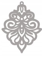 Zawieszka ozdoba ażurowa dekoracja Z2a dolna j.sza