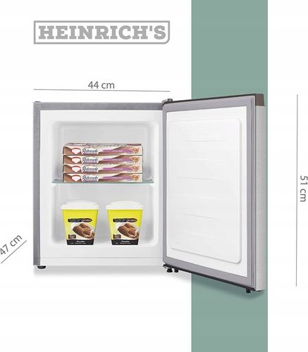 Mini Zamrażarka Mała Chłodziarka Wolnostojąca 33L Półkowa do Biura na Arena.pl