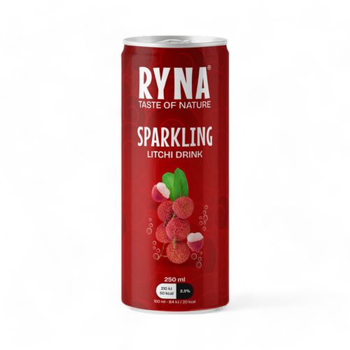 RYNA LITCHI SPARKLING DRINK 250ML X 24PIECES na Arena.pl