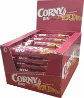 (x24) CORNY Baton Zbożowy Żurawina 50g