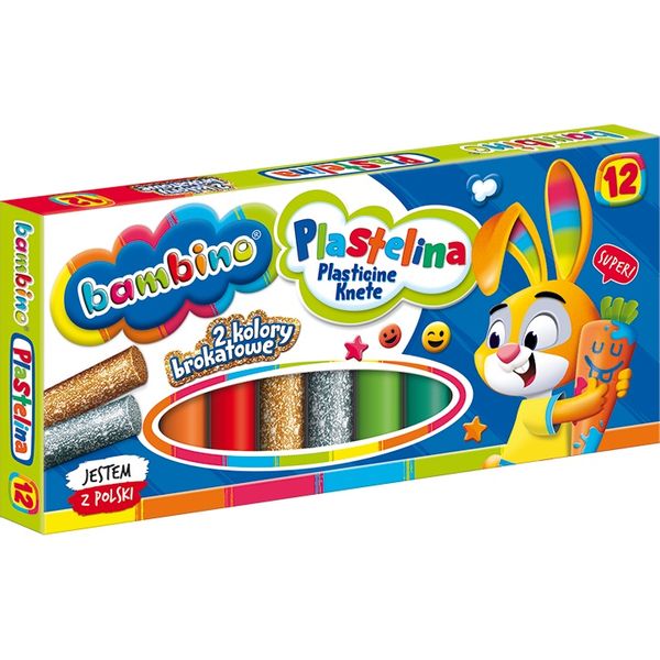 PLASTELINA 12 KOL BAMBINO zdjęcie 3