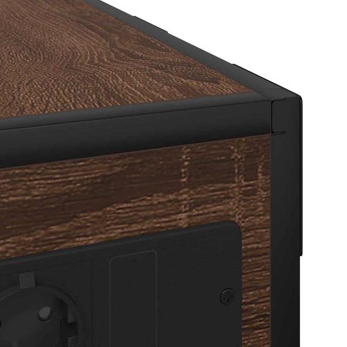 Stolik nocny Brązowy dąb 41.5 x 26 x 60.5 cm na Arena.pl