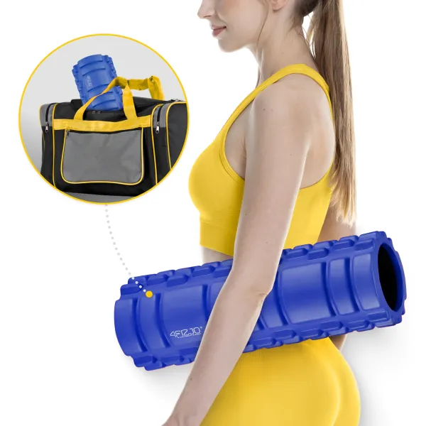 roller z wypustkami EVA 33 cm - niebieski zdjęcie 7