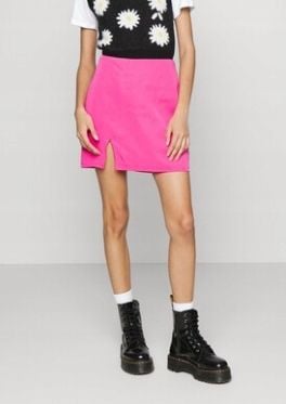 Monki Spódnica mini pink R.50 na Arena.pl