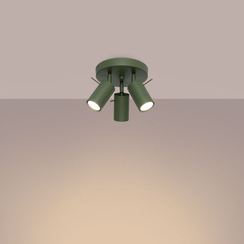 Plafon RING 3P zielony oliwkowy na Arena.pl