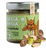 PISTACJOLADA krem z pistacji nerkowiec daktyli Basia Pasta orzechowa