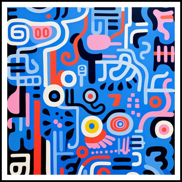 Plakat 90x90cm Rytmiczne Echo zdjęcie 3