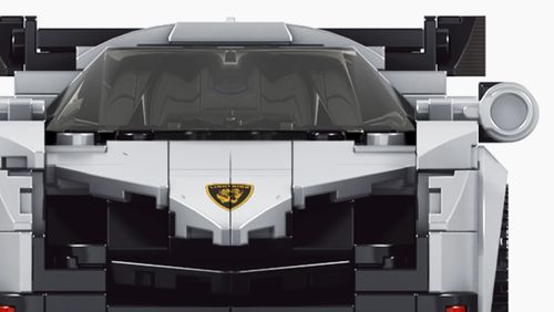 Zestaw Klocków Auto Sportowe 398El. Białe na Arena.pl