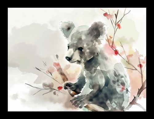 Plakat 20x15cm Akwarelowa Koala na Arena.pl