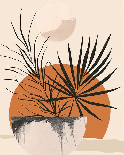 Plakat 40x50cm Palmowy Zachód zdjęcie 1