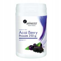 Aliness Acai Berry Jagody Acai w proszku 250 g