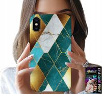 ETUI DO IPHONE X / XS - ELEGANCKIE MODNE WZORY CASE + FOLIA