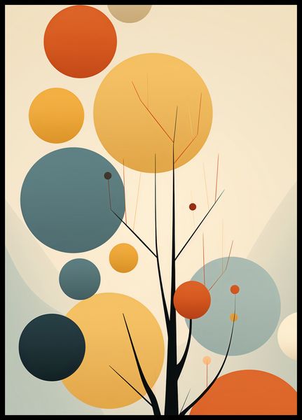 Plakat 64x90cm Harmonia Jesiennych Kolorów zdjęcie 2