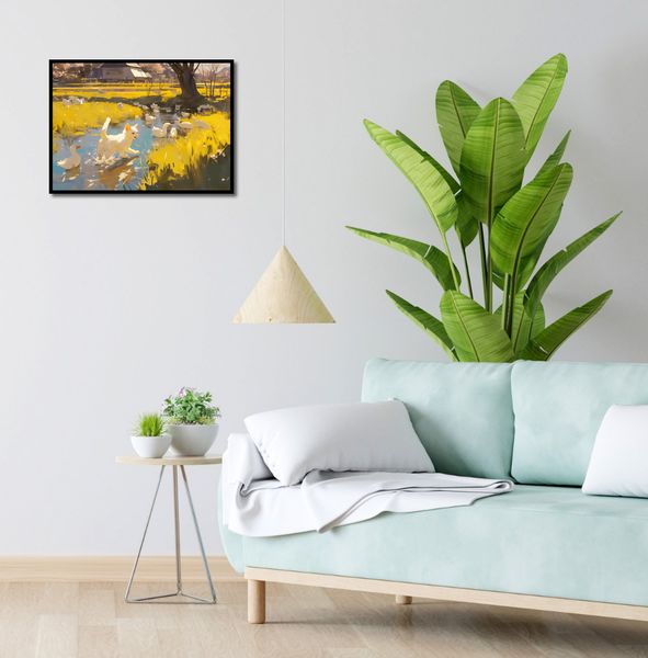 Plakat 55x40cm Słońce na Wsi zdjęcie 4