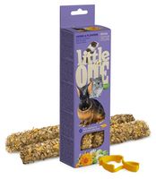 Zdrowa kolba z ziołami i kwiatami dla gryzoni i królików - Little One 2szt