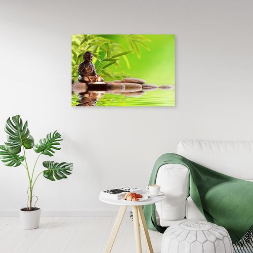 Obraz na płótnie – Canvas, Budda Zen 120x80 na Arena.pl