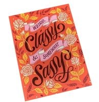 Notatnik typograficzny A5 ( Pomarańczowy )