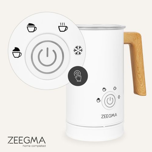 ELEKTRYCZNY SPIENIACZ do mleka Podgrzewacz KAWY PIANY LATTE BIAŁY 240ml na Arena.pl