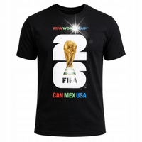 FIFA WORLD CUP 2026 Koszulka męska na licencji FIFA rozmiar L kolor czarny