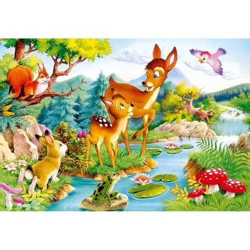 Puzzle 120el. little deer CASTOR na Arena.pl